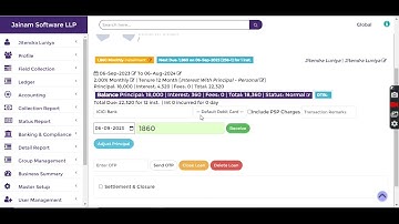 How to Reverse or Delete Mistaken Loan Entry in Jainam Software/ Installment & Transaction Reversal