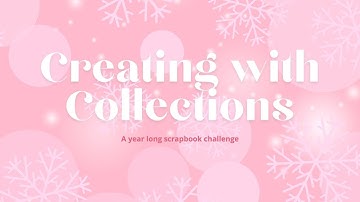 Creating with Collections Vol 5 | Doodlebug Tinsel Time | Yearlong Challenge | Kit Contents