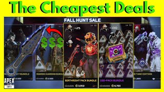 Cheapest Deals in the Fall Hunt Sale in Apex Legends Season 14