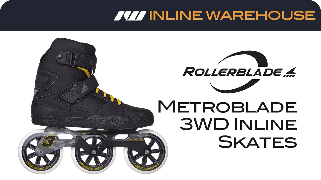 2017 rollerblade metroblade 3wd skates review youtube