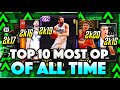 TOP 10 MOST OVERPOWERED PLAYERS IN MyTEAM HISTORY!! (NBA 2K13 - NBA 2K20 MyTEAM)