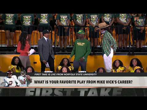 Michael Vick is LIVE for Stephen's A-List of HIS TOP 5️⃣ MOMENTS! 🔥 | First Take