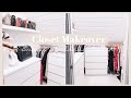 Small Walk-In Closet Makeover | Small Closet Organization | Meu & Mea