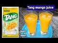 Tang mango juice mango juice tang juice tang iftar drink recipes iftar drink summer recipes