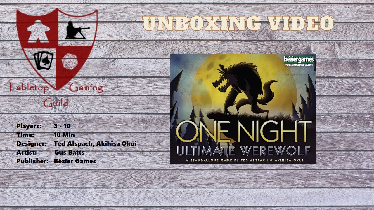 Tabletop Tuesday: 'One Night Ultimate Werewolf