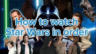 Star Wars Film Order