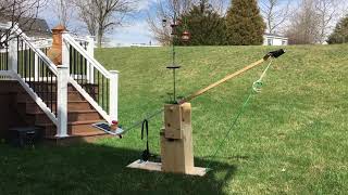 Squirrel Catapult Chipmunk Chucker remote controlled!