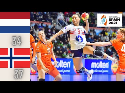 Netherlands vs Norway Handball Women&#039;s World Championship Spain 2021