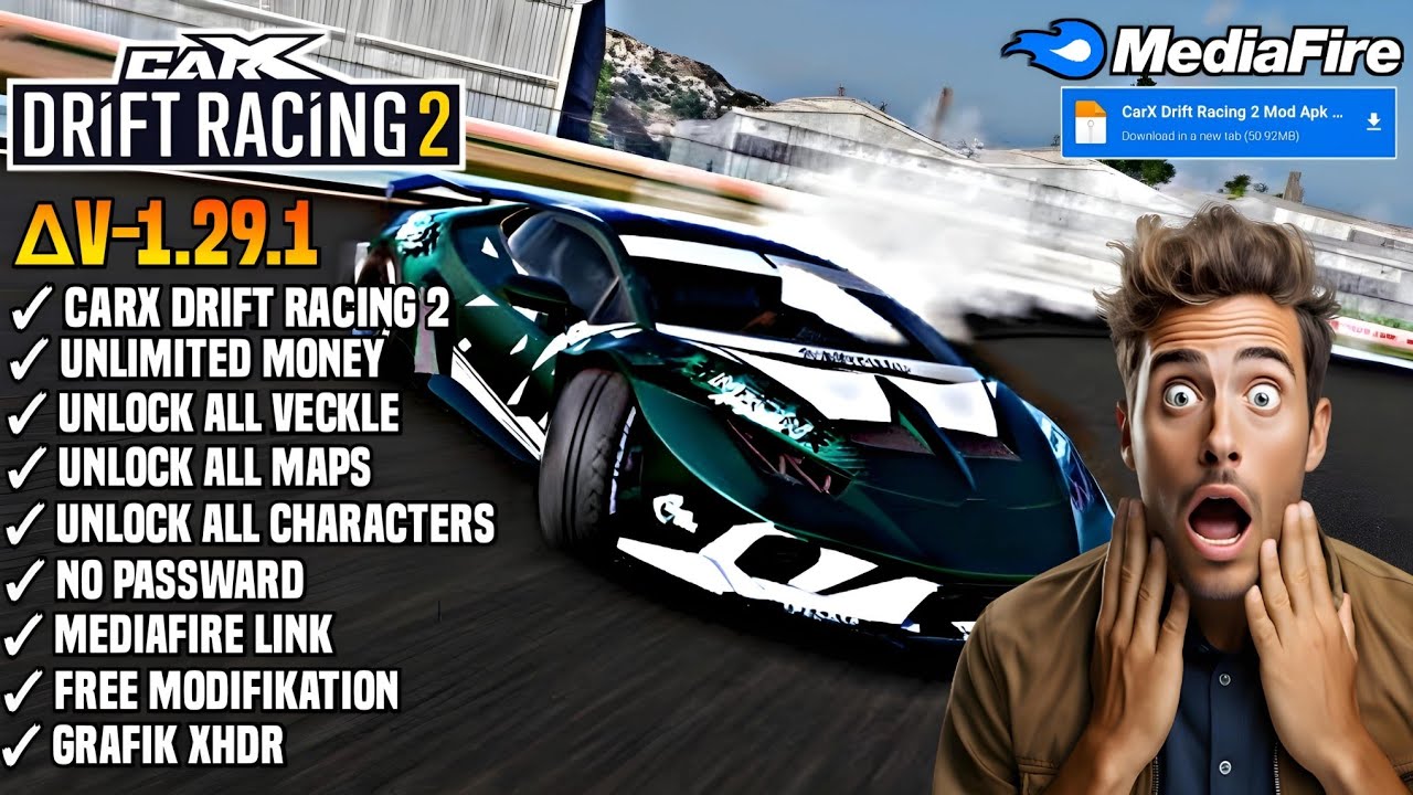 CarX Drift Racing 2 Mod APK 1.29.1 (Unlimited Money) Download