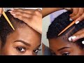 I Tried Following A JAELAH MAJETTE Short Natural Hair Tutorial | Nia Hope