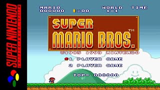 [Longplay] SNES - Super Mario All-Stars - Super Mario Bros (HD, 60FPS)