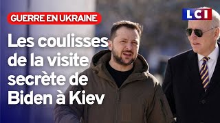 Les coulisses de la visite secrète de Biden à Kiev