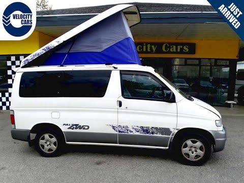 1996 Mazda EuroVan Bongo Pop-Up Roof AWD Turbo-DIESEL Camper 매매 용 in Vancouver, Canada