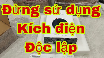 Sai lầm khi chọn Kích từ 12v lên 220v, cho đến khi biết đến sản phẩm này Biến tần Techfile 12v1200w