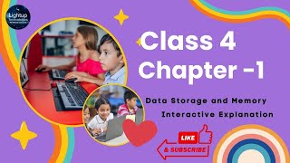 CBSE Class 4 Chapter 1 Data Storage and Memory Interactive Explanation #cbseclass4