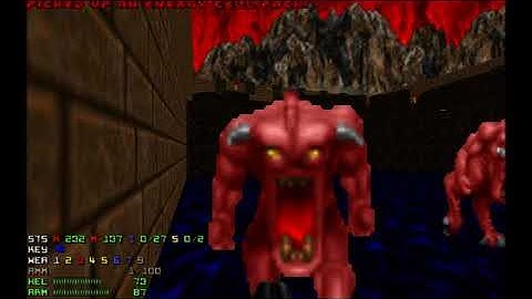 Doom 2 Zones of Fear Level 21 UV with 100.63% in 26:28 (Not so peaceful, commentary)