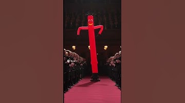 Wacky Inflatable Tube Man Fixes Literally Everthing