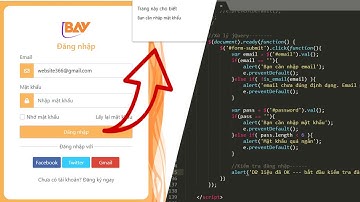 Bài 4: Hướng dẫn xử lý Form Login HTML bằng Javascript thuần và jQuery Step-by-step