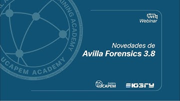 NOVEDADES DE AVILLA FORENSIC 3.8