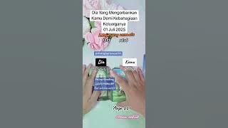 Dia Yang Mengorbankan Kamu Demi Kebahagiaan Keluarganya 01 Juli 2025 Tiktok @Thehighpriestess1111ss