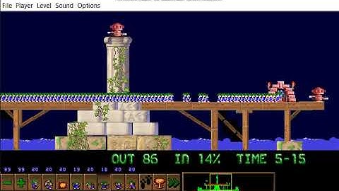 Lemmini custom level As long as you try your best