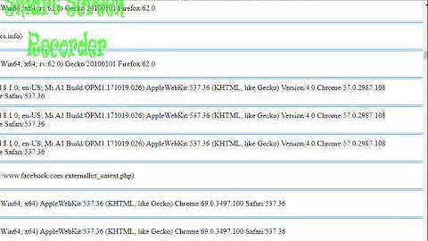 Advanced Visitor Log for websites mysql/php