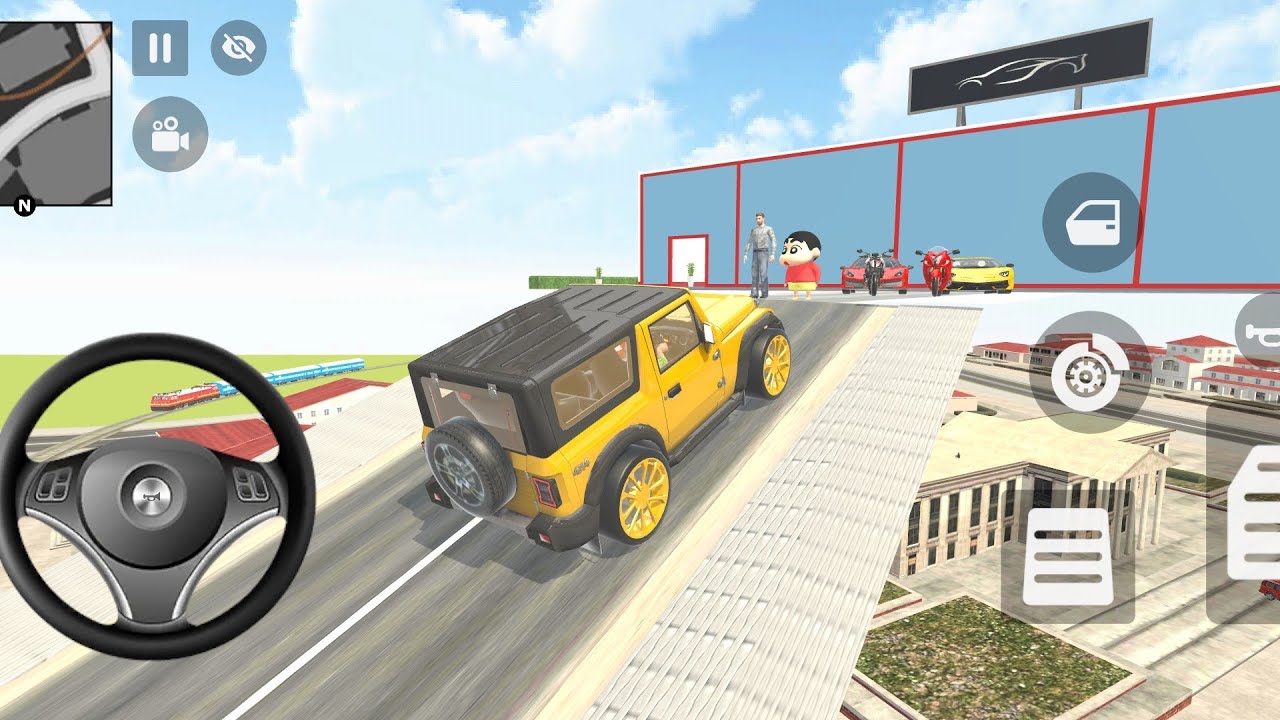 Jack went to new car showroom 🎉 Indian theft auto simulator 🤩