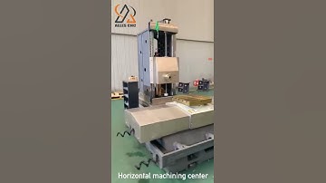 Horizontal machining center