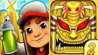 Subway Runner Surf vs Endless Run Pyramid Rush 2 screenshot 2