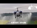 Kamov Ka-26 helicopter crop dusting near Tab, Hungary