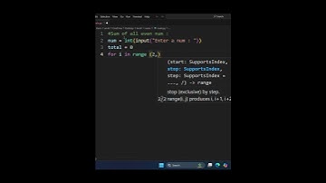 Sum of All Even Numbers from 1 to N . #shorts #coding #python