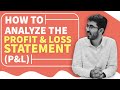 How to Read the Profit & Loss Statement | P&L Statement explained in Hindi