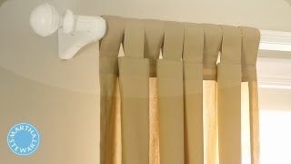 Ask Martha: Choosing and Installing Drapes - Home How-To Series - Martha Stewart