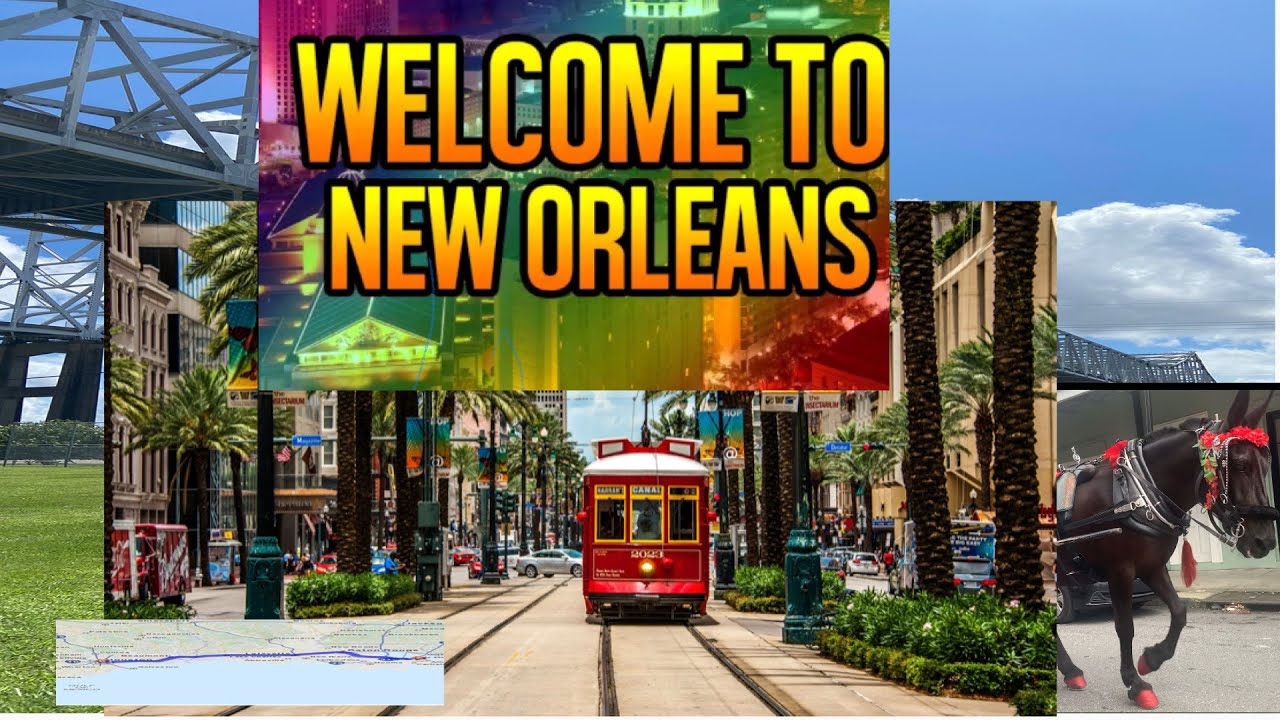 Walking around in New Orleans