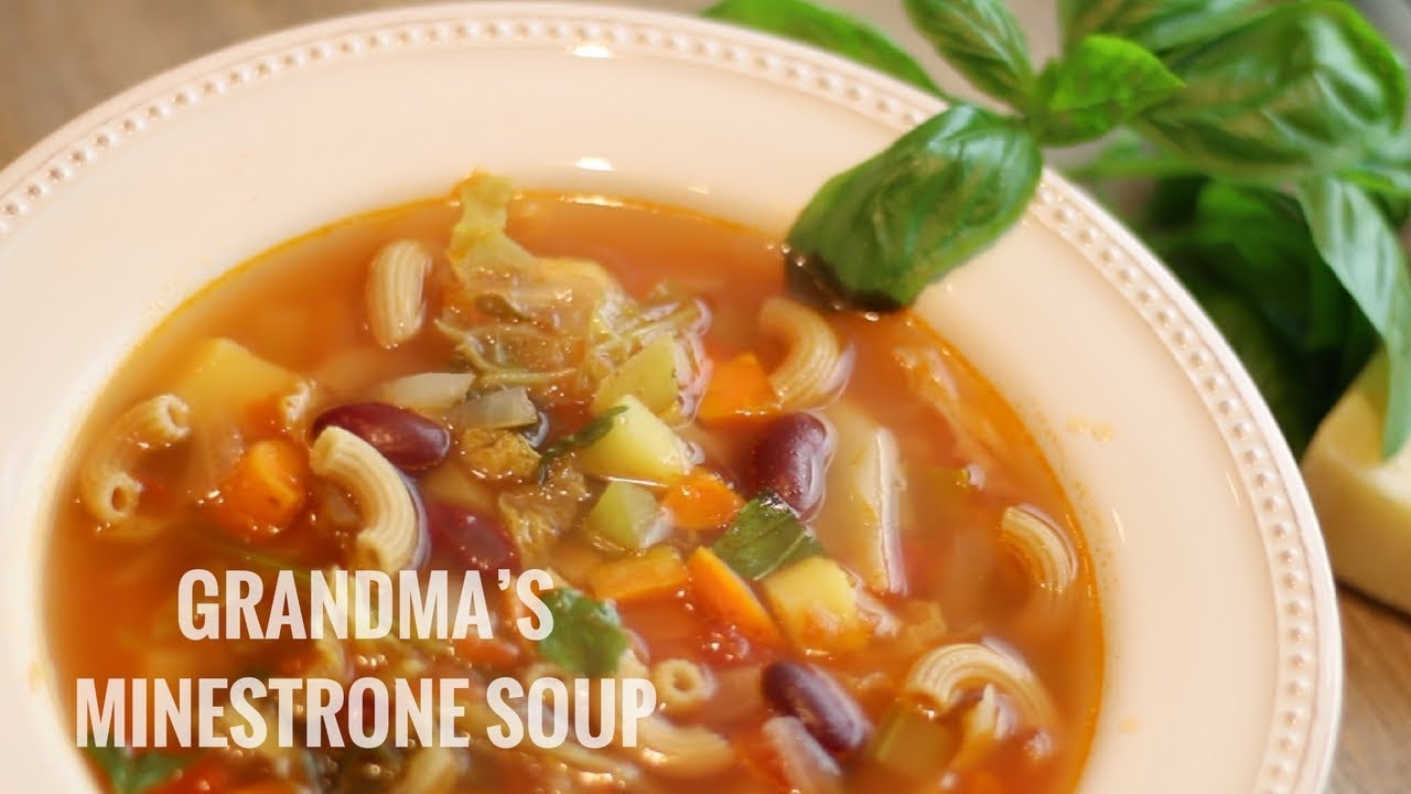 Sopa Minestrone de la Abuela | Cook for Your Life