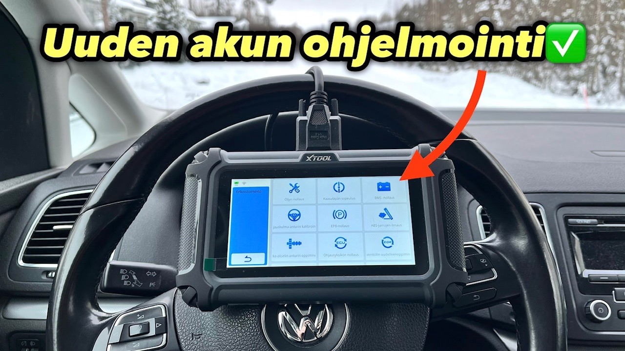UUVEN AGM AKUN OHJELMOINTI Start / Stop autoon✅