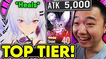 I gave Hoyan the LIFESTEAL SHELL and she achieved God mode. - Etheria: Restart