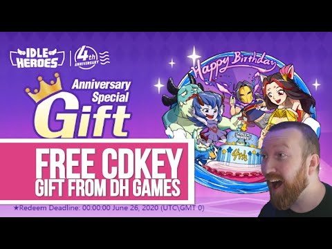 Complete Idle Heroes CDKEY Redemption Codes (100% Working)