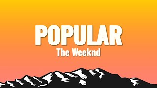 The Weeknd, Playboi Carti, Madonna - Popular (Lyrics)