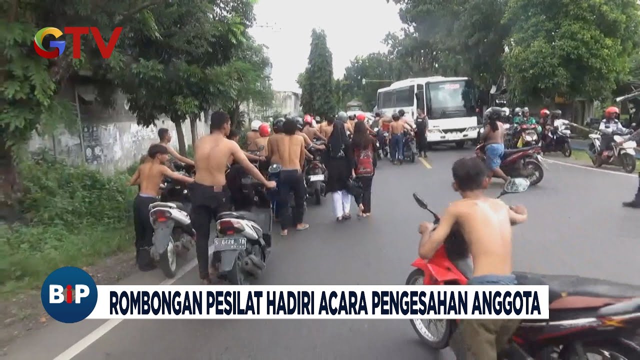 Konvoi Ratusan Pesilat di Jombang Diadang Polisi, Digiring ke Kantor Kepolisian! - BIP 10/03