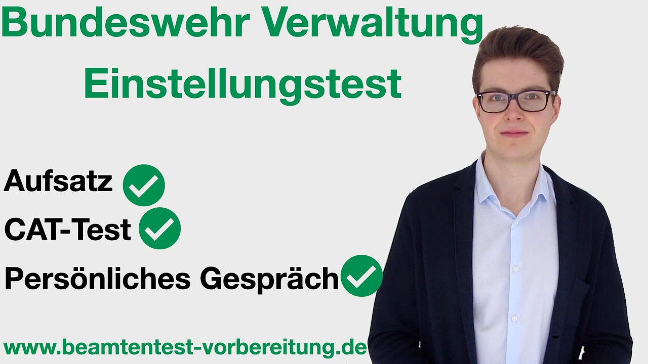 BUNDESWEHR: Verwaltungsfachangestellte bei der Bundeswehr | Tipps für Deinen Einstellungstest