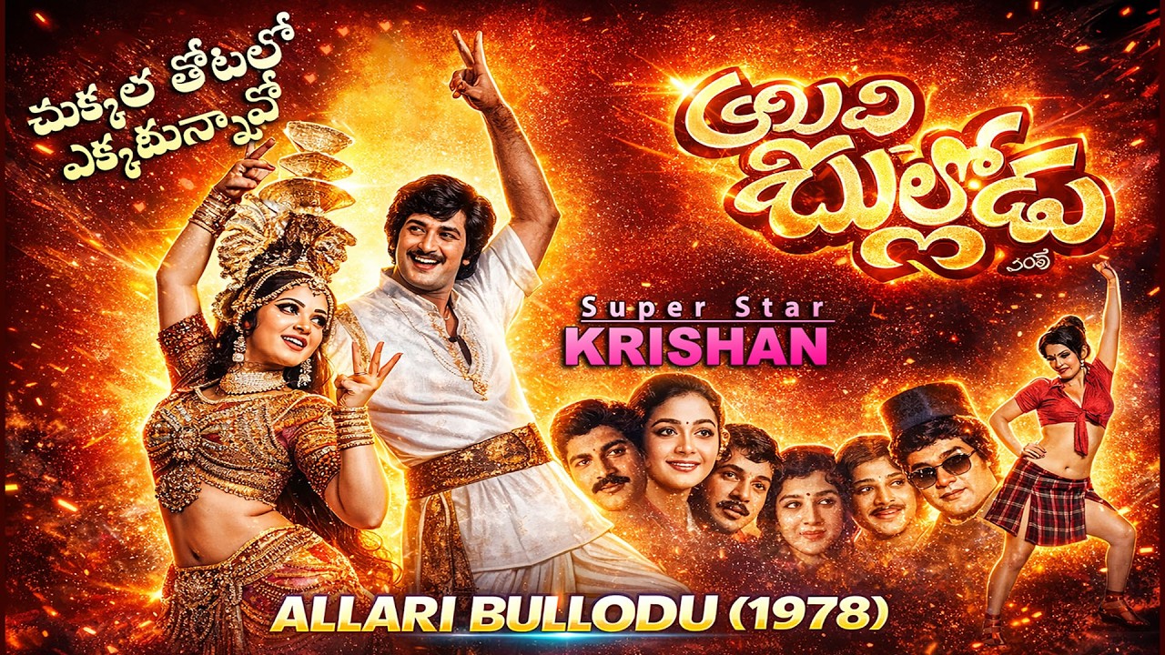 Chukkala Thotalo (చుక్కల తోటలో) Allari Bullodu (1978) S.P. Balu,P. Susheela | Chakravarthi|RaagaMix