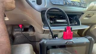 2005 Honda Odyssey EX Adding New Key using XTool D7S