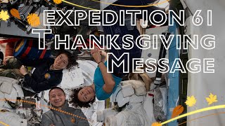 Expedition 61 Thanksgiving Message