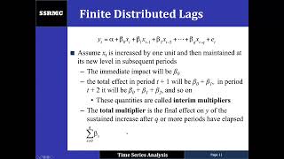 1 2 Finite Distributed Lags default