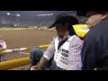 Clayton Biglow Round 2 Bareback Riding at 2016 WNFR