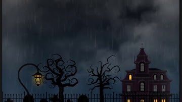 Animated Halloween weather backgrounds add-on (premium version)