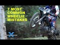 7 most common mistakes when learning to wheelie! ∣ Cross Training Enduro