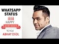 BDay Wishes For Abhay Deol | Whatsapp Status | अभय देओल जन्मदिन मुबारक 2019 Whatsapp Status Video Download Free