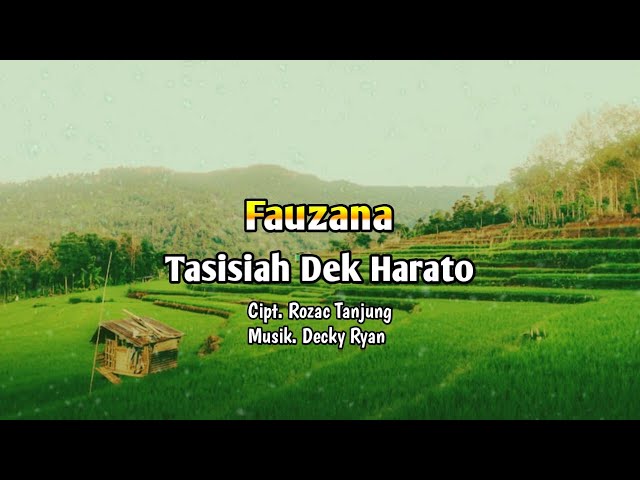 (Video Lirik) Lagu Minang Tasisiah Dek Harato - Fauzana || virall...!!! || class=